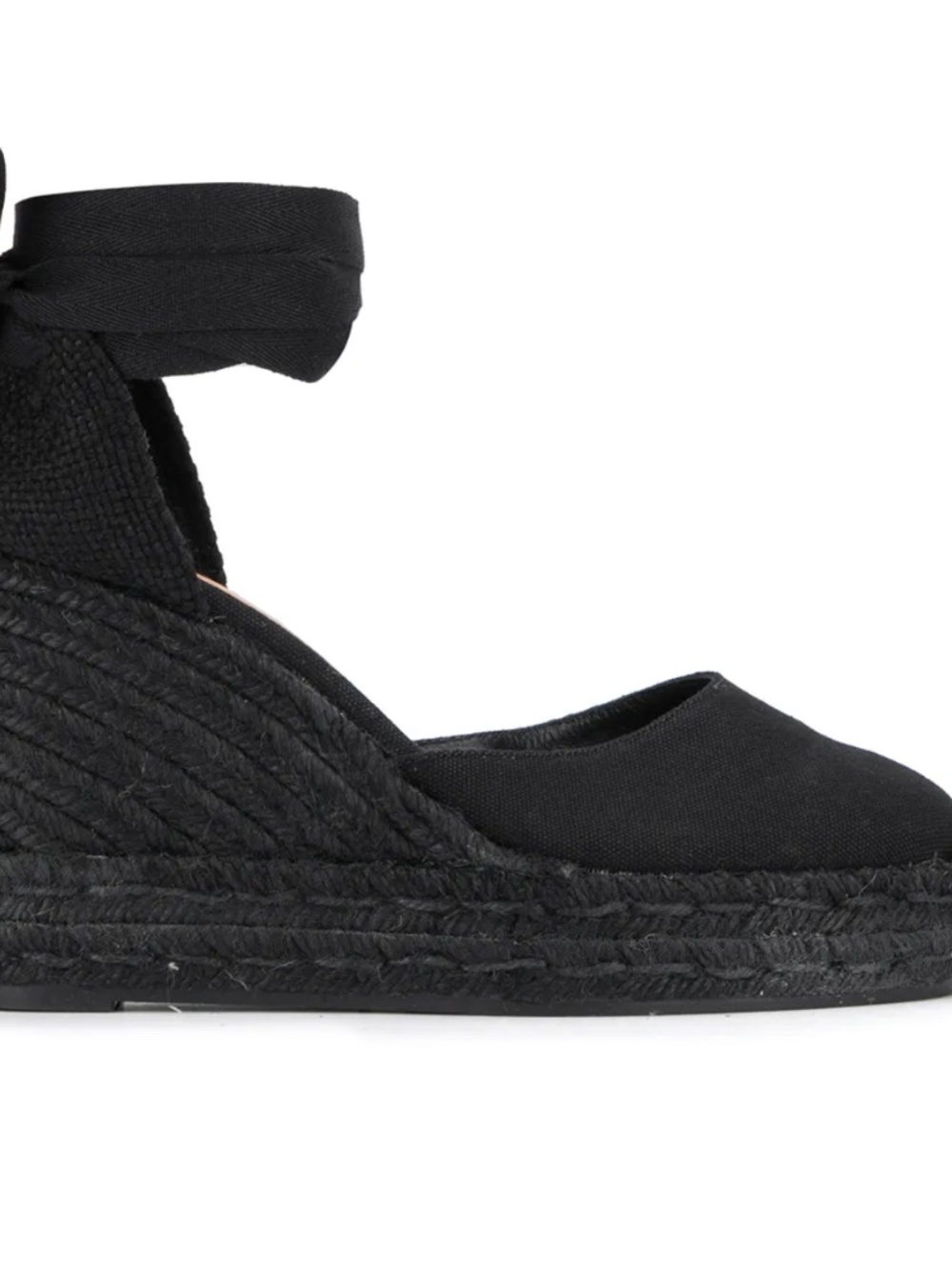 Castaner Black Platform Espadrilles Size 39 - Picture 4 of 4